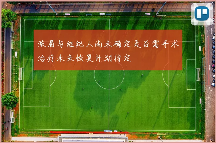 浓眉与经纪人尚未确定是否需手术治疗未来恢复计划待定